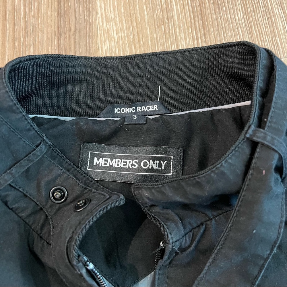 EUC Members Only Iconic Racer Jacket - Picture 2 of 4